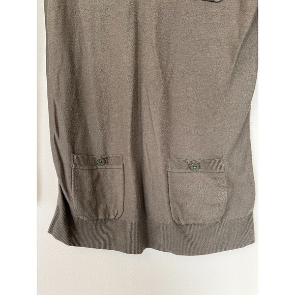 Martin + Osa Olive Green Tunic Sweater S - Picture 3 of 8